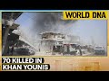 Israel-Hamas war | Gaza crisis: 70 killed in Khan Younis | WION World DNA Live