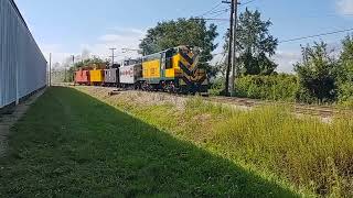 CNW 1518 with caboose train at IRM