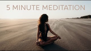 Guided meditation for experiencing emotions and anger (5 minutes)