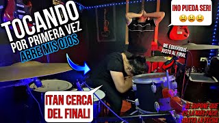 Tocando Abre Mis Ojos ¡POR PRIMERA VEZ! | Con @GMUSICoficial !! 🥁🎉😅 [# 4]