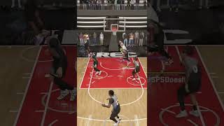 The boxout and the assist. This is build is crazy! #recommended #nba2k23 #bestbuild #nba #defense