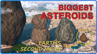 ASTEROIDS Size Comparison 3D |  What are the BIGGEST Asteroids