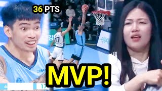 MVP MODE! Unang panalo ni KQ sa KBL, na hype ang crowd kay Kevin Quiambao! NEW CAREER HIGH