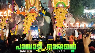 പാമ്പാടി രാജന്റെ എൻട്രി 🔥🥰 | Pambadi Rajan Entry | Pambadi Rajan | Uthralikavu Pooram