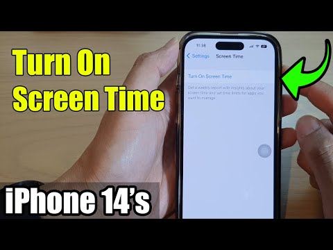 iPhone 14/14 Pro Max: how to enable screen time