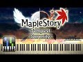 🍍 Serenity - Tempest - [Maplestory] - Synthesia Piano Tutorial 🥥