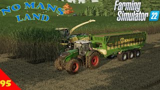 No Mans Land Ep 95     Sugarcane harvesting is much more fun this way     Farm Sim 22