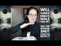 Will Vance Debate Walz for VP? Will the Speaker Shut Down the Government? Daily live political tarot