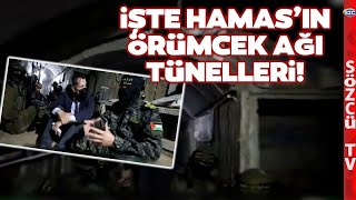 Hamas'ın Korkulu Yeraltı Dünyası! İsrail'in Kabusu Hamas Tünelleri Görüntülendi