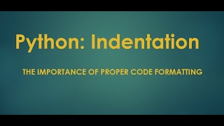 Python Indentation Error: How to Find and Fix Common Mistakes. Python tutorial 2 #python