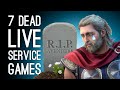 7 ‘Live Service’ Games that Died Extremely Fast, RIP