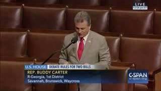 Rep. Carter Speaks in Support of the FY 17 House Appropriations Committee Defense Bill