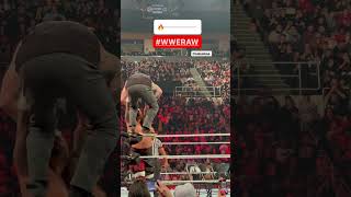 WWE Monday night RAW live #wwe #shorts #wweshorts
