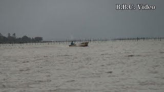 2017/10/23 台風21号通過直後の琵琶湖