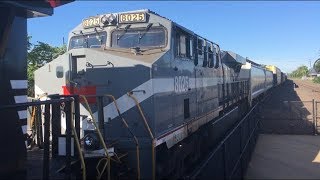 *RARE* NS #8025 (Monongahela heritage unit) trailing on NS 18G @ Union NJ