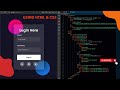 Glassmorphism Login Page ASMR | No Talking | Relaxing UI Design