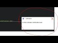 how to make desktop notification using python