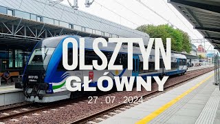 Pociągi Olsztyn Główny + Turkol I 27.07.24