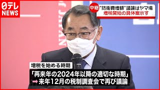 【自民党】“防衛費増額”議論はヤマ場…増税反対派の議員も会合に参加