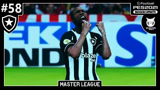 BOTAFOGO EMBALA NO BRASILEIRÃO | Master League | Pc | #58