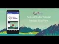 Android Studio Tutorial - Medium Text View