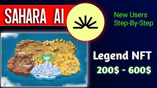 Sahara AI Airdrop New Users Guide | Sahara AI Legend NFT | Sahara AI Airdrop Season 2 #crypto