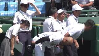 有田工―滋賀学園 整列【第106回全国高校野球選手権大会】