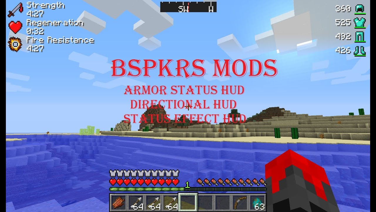 Minecraft Mod Showcase: Bspkrs Mods - YouTube