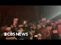 COVID lockdown fuels rare protests in China, with calls for Xi Jinping to resign