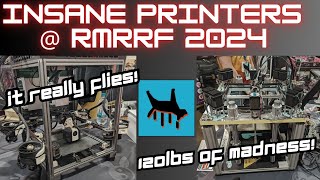 THIS PRINTER CAN FLY! Crazy Things From Armchair Heavy Industries #3dprinting #r