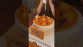 【思思賢美食推介】烘桌文化 Brown Table Culture 完熟芒果戚風蛋糕 🥭#cake #cakeshorts #mango #cakes #foodie #eating