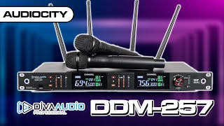 DIVAAUDIO DDM-257 ไมค์ลอยดิจิตอลUHF 82แชนแนล รับประกัน 1 ปี | Audiocity Review EP 402