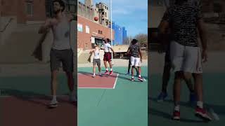 Streetball on the green Basketball  court