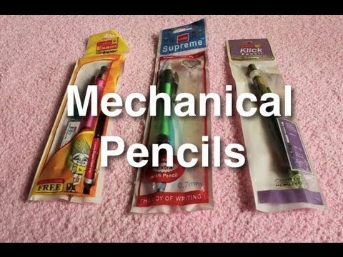 Mechanical Pencils Youtube
