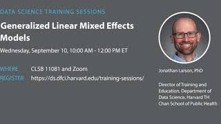 Generalized Linear Mixed Effects Models