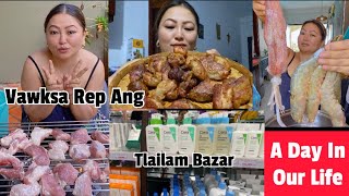 VAWKSA REP HNAPTUI NEN, IN THEN DAI NI, KINGKONG AH BAZAR ANG AW #vlog  #adayinmylife #shopping