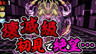 【壊滅級】敵が硬すぎ！超極限マシンラッシュに初見で挑む！【パズドラ】