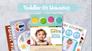 Experience Curriculum: Toddler Unboxing
