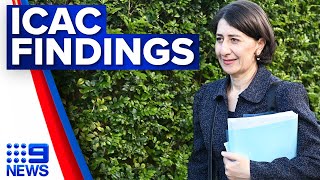 Former NSW premier Gladys Berejiklian will learn ICAC findings on Thursday | 9 News Australia