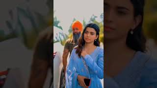 Saunkan Saunkne Nimrat Khaira and Sargun Mehta New Movie  Taur Sardar Sahab Di Blink Song #shorts