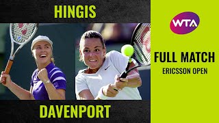 Martina Hingis vs. Lindsay Davenport | Full Match | 2000 Ericsson Open