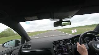 Track day at Bedford GT Circuit in a Golf R