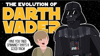 The Evolution Of Darth Vader Anakin Skywalker Animated