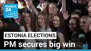 Estonia elections: PM secures big win for pro-Ukraine, centre-right party • FRANCE 24 English