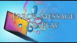 Lecture 14 Displaying the Error Messages to User Error Alert In PHP Build Social Network PHP MySQL