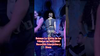 El palacio De Las Vacas Invita al recorrido y Show Batman, la noche de los Villanos de ARkHAM.