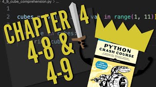Python Crash Course: Chapter 4 | Try It Yourself 4-8 & 4-9 | Beginner Walkthrough!