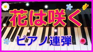 【ピアノ連弾】花は咲く～東日本大震災復興支援ソング【ピアノ連弾】～\