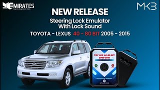 How To Program And Connect TOYOTA - LEXUS 40 - 80 BIT 2005 - 2015 ESL ELV Steering Lock Emulator