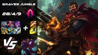 JUNGLE Graves vs Kha'Zix - NA Challenger Patch 14.23